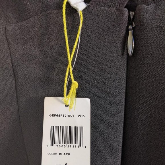 BCBGeneration | Black Sleeveless with Band Detail Cocktail Dress - Picture 8 of 9